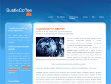 Tablet Screenshot of bustlecoffee.com